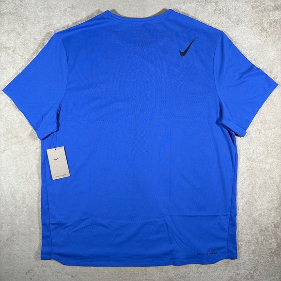 Nike AeroSwift Men's Dri-FIT ADV Short-Sleeve Running Top - Blue XL - MSRP $90 - Picture 3 of 6